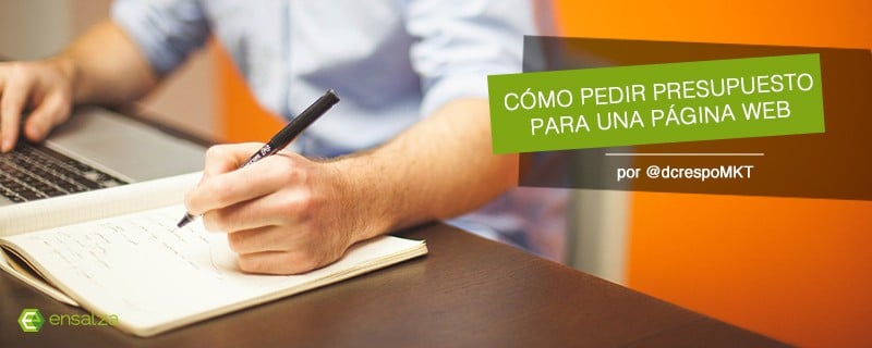 como pedir presupuesto