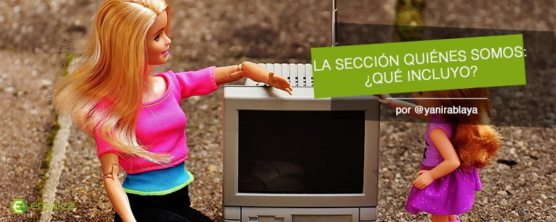 que incluir en quienes somos