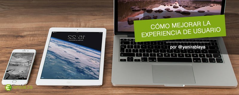 mejorar experiencia usuario ensalza