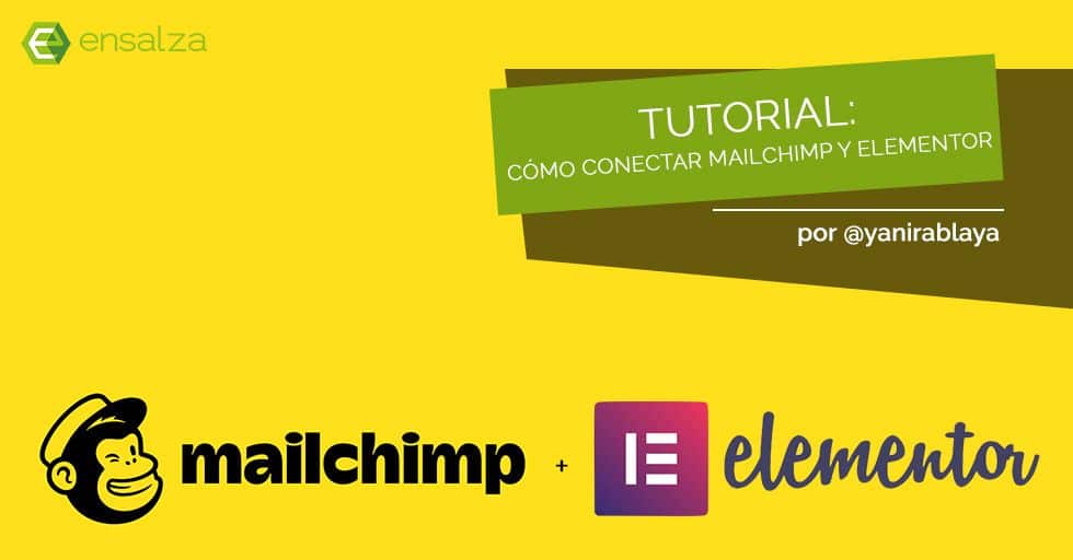 como conectar mailchimp con elementor