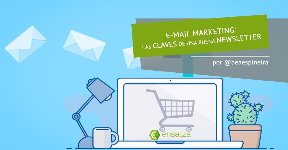 portada post newsletters blog de ensalza