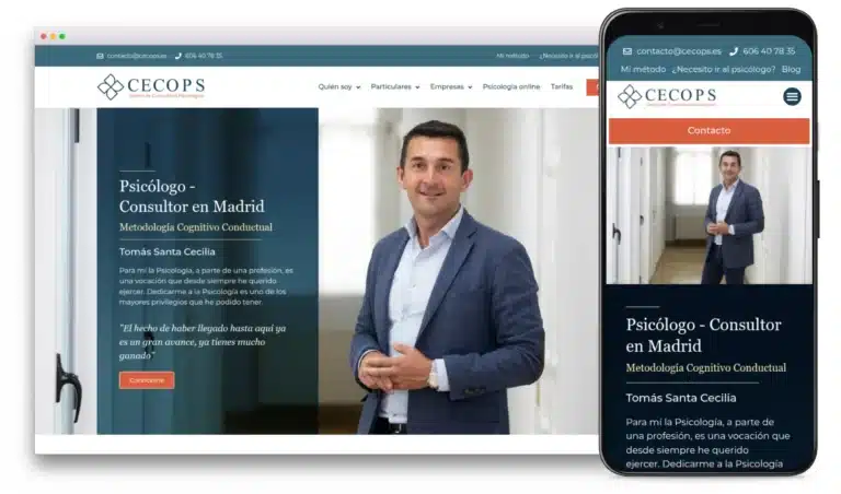página web de psicólogo en madrid