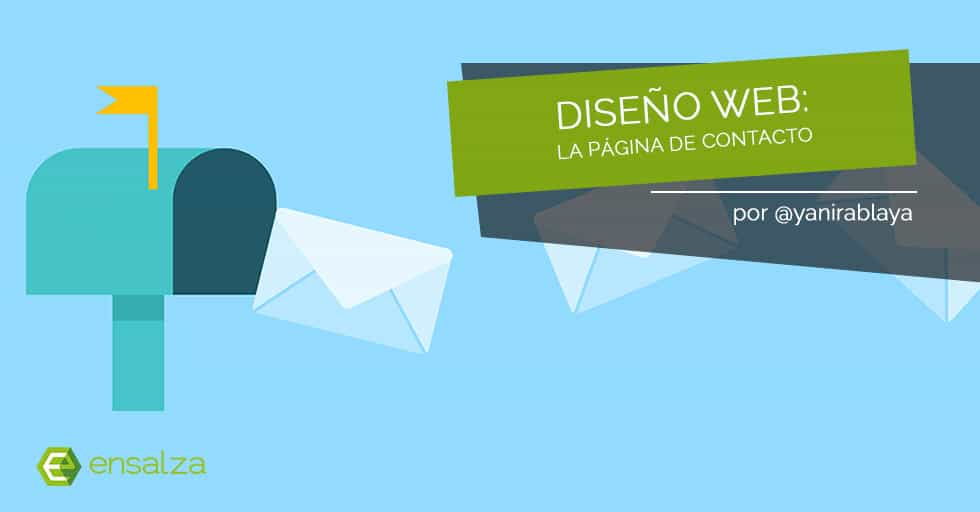 como diseñar una pagina de contacto web