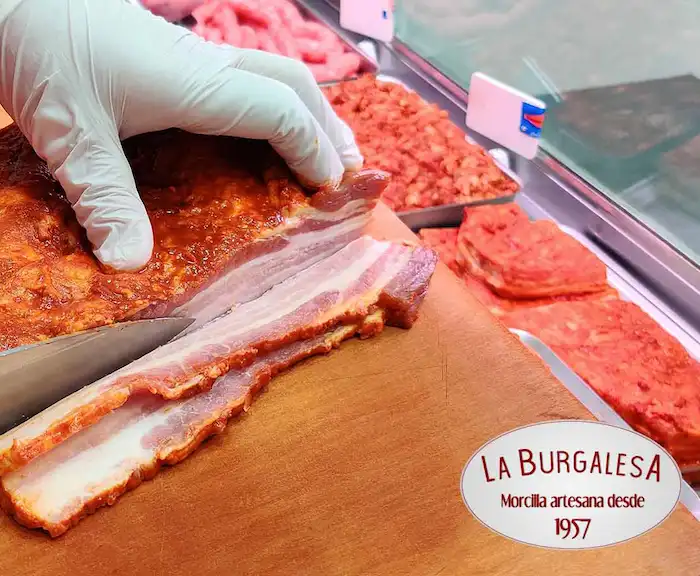 Página web de morcillas la Burgalesa