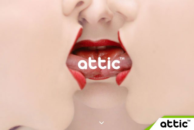 diseño web attic films